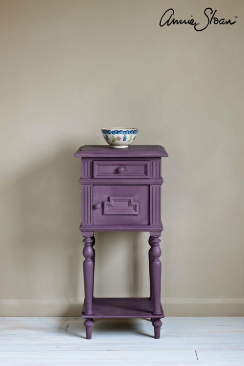 Chalk paint rodmell, ton prune soutenu