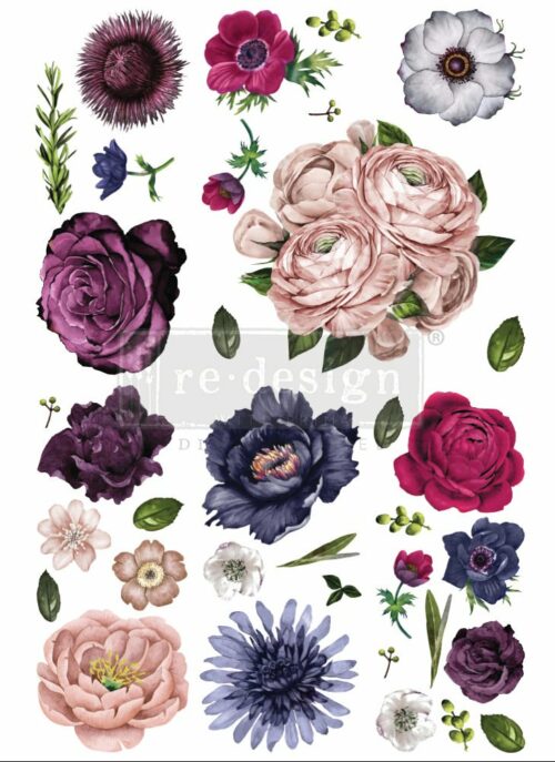 Lush Floral II  122 x 81cm