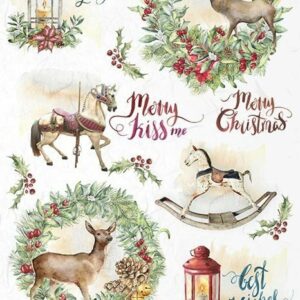 papier de riz noël