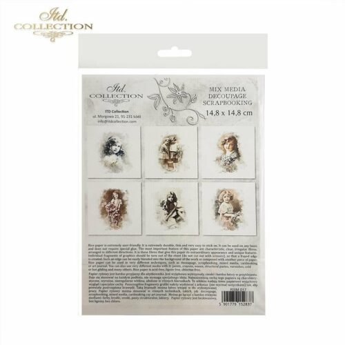 RSM017 - set de 6 papiers de riz – Image 2