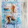 Girl on a swing MINT by Michelle – Image 2