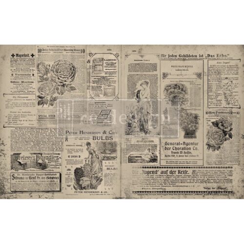 Newsprint - Papier Tissu Redesign