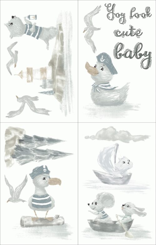YOU LOOK CUTE BABY 94,5x60cm