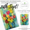 *Limited Edition* Karen’s Technicolour Bouquet MINT by Michelle – Image 2