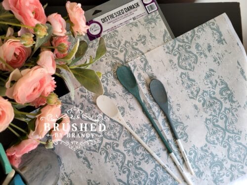 DISTRESSED DAMASK (59x84cm) – Image 4