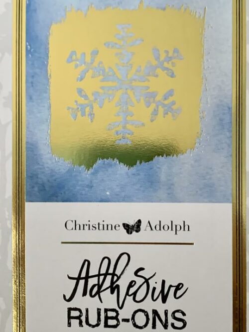 Snow & Santa - Adhesive Rub-on (mini transfert adhésif) – Image 2