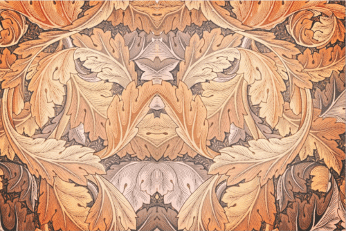Art Nouveau Complimenty Papier découpage (50,8 x 76,2 cm)