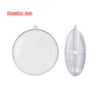 Boules Plates transparentes (9 et 11cm)