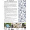 Paint Inlay Indigo Floral