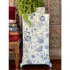 Paint Inlay Indigo Floral