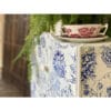 Paint Inlay Indigo Floral