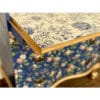 Paint Inlay Indigo Floral