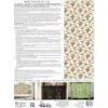 Paint Inlay Rose Chintz