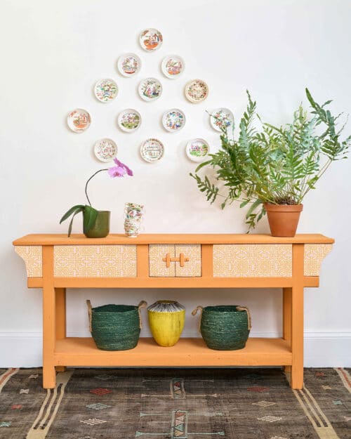 Borders, RHS with Annie Sloan Decoupage Paper – Image 2