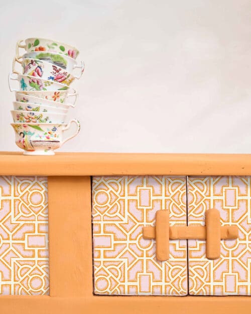 Borders, RHS with Annie Sloan Decoupage Paper – Image 3