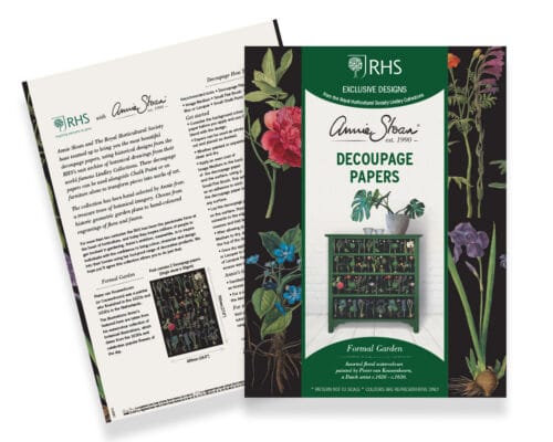 Formal Garden, RHS with Annie Sloan Decoupage Paper – Image 5