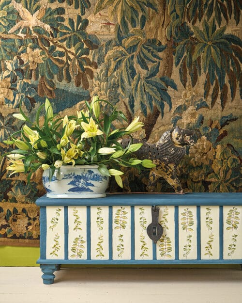 Mint, RHS with Annie Sloan Decoupage Paper – Image 2
