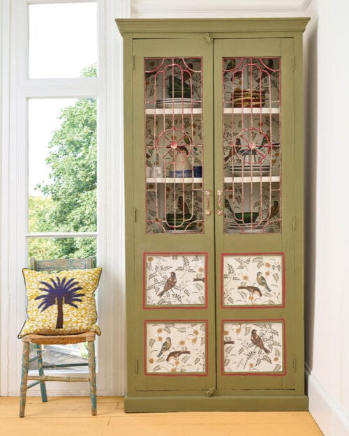 Songbirds, RHS with Annie Sloan Decoupage Paper – Image 2