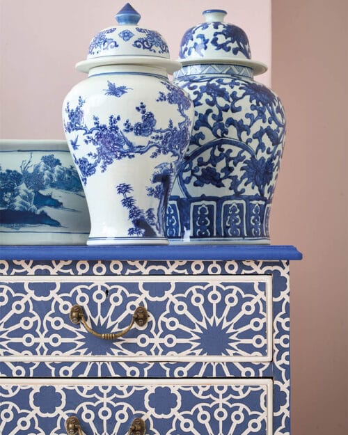 Starburst, RHS with Annie Sloan Decoupage Paper – Image 3