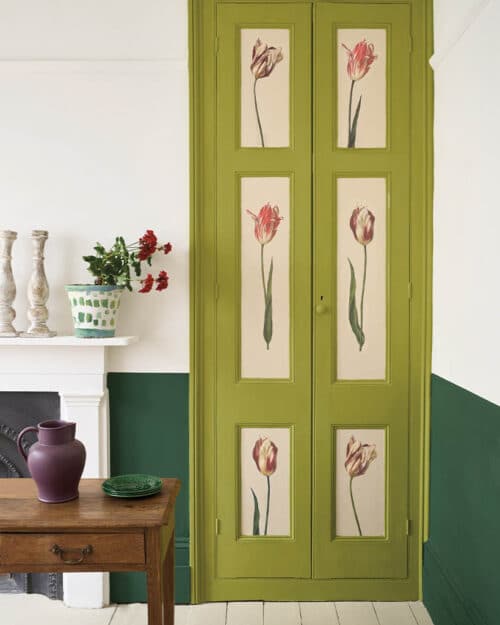 Dutch Tulips, RHS with Annie Sloan Decoupage Paper – Image 2
