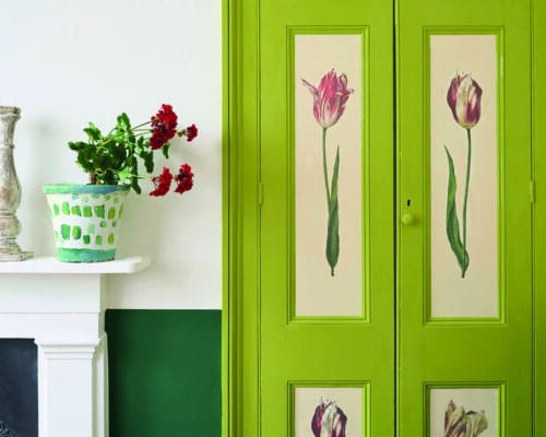 Dutch Tulips, RHS with Annie Sloan Decoupage Paper – Image 3