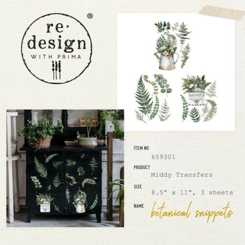 Botanical Snippets - Middy Transfert