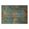 Aged Patina Papier Découpage Fibre Redesign A1