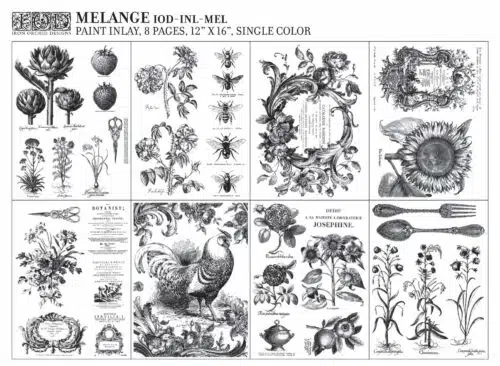 Melange Paint Inlay IOD