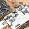 “Flocking Birds” Moule Finnabair by Prima – Image 2