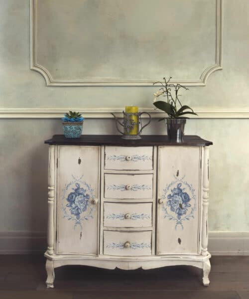 Trompe l'Oeil Bleu - Paint Inlay IOD – Image 4