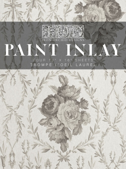 Trompe L'oeil Laurel Paint Inlay IOD
