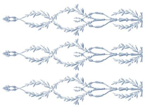 Trompe l'Oeil Bleu - Paint Inlay IOD – Image 10