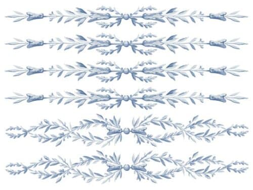 Trompe l'Oeil Bleu - Paint Inlay IOD – Image 8