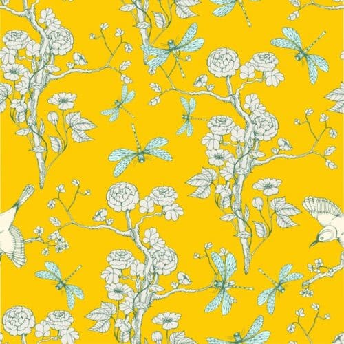 Yellow Chinoiserie