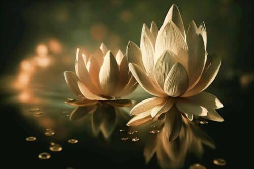 Water Lilly MINT by Michelle