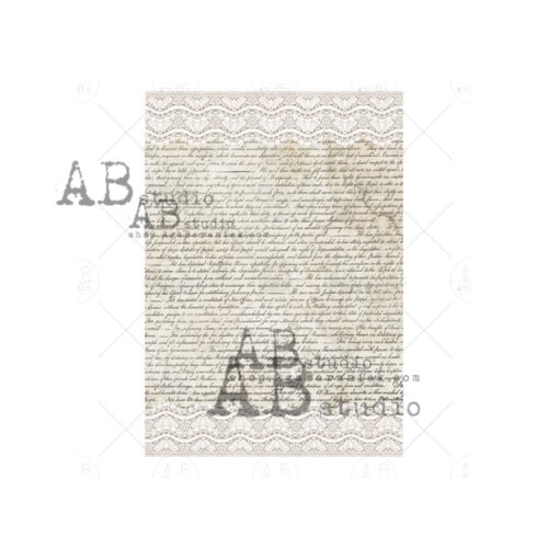 ID-0008z Papier de Riz *Gilded* – Image 3