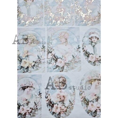 ID-0028 Papier de Riz *Gilded*