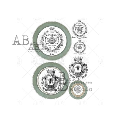 ID-0031 Papier de Riz *Gilded* – Image 2