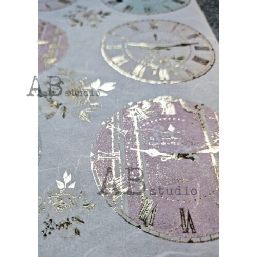 ID-0056 Papier de Riz *Gilded* – Image 4