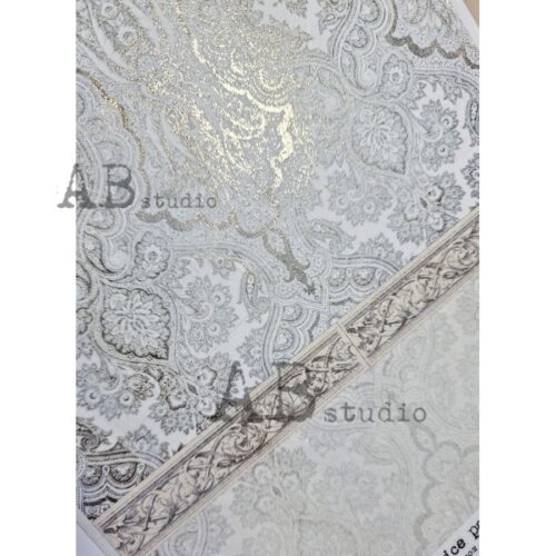 ID-1525 Papier de Riz *Gilded* – Image 2