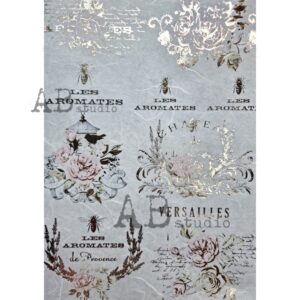 ID-1067 Papier de Riz *Gilded*