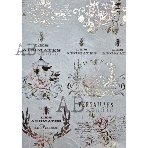 ID-1067 Papier de Riz *Gilded*