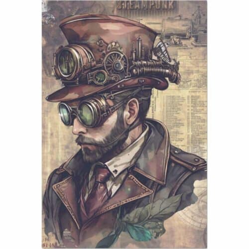 Phineas Lincoln - Papier découpage