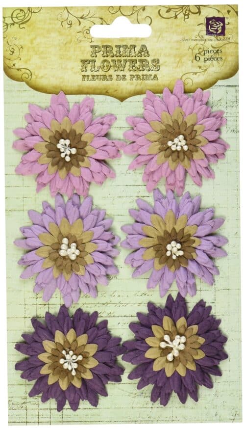Fleurs Prima - Violate- 6pcs