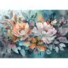 Floral Dream  Papier Découpage Fibre Redesign A1