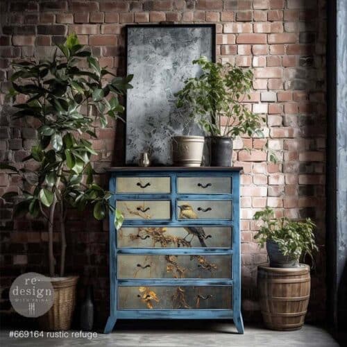 Rustic Refuge - Papier Découpage Fibre Redesign A1 – Image 5