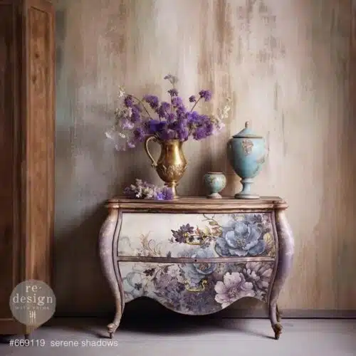 Serene Shadows - Papier Découpage Fibre Redesign A1 – Image 12
