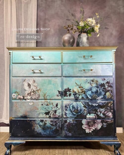 Serene Shadows - Papier Découpage Fibre Redesign A1 – Image 8
