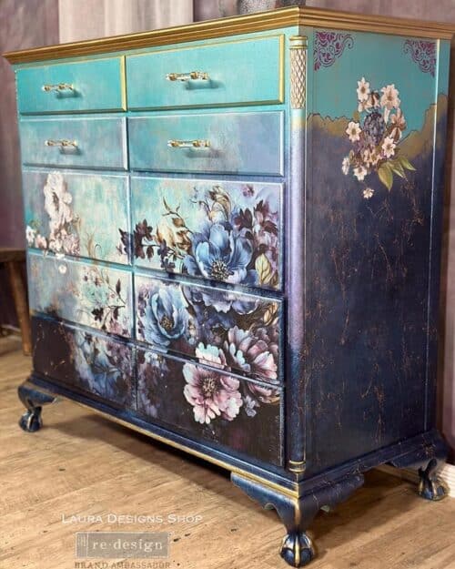 Serene Shadows - Papier Découpage Fibre Redesign A1 – Image 10