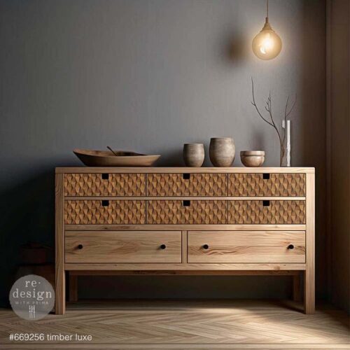 Timber Luxe - Papier Découpage Fibre Redesign A1 – Image 3